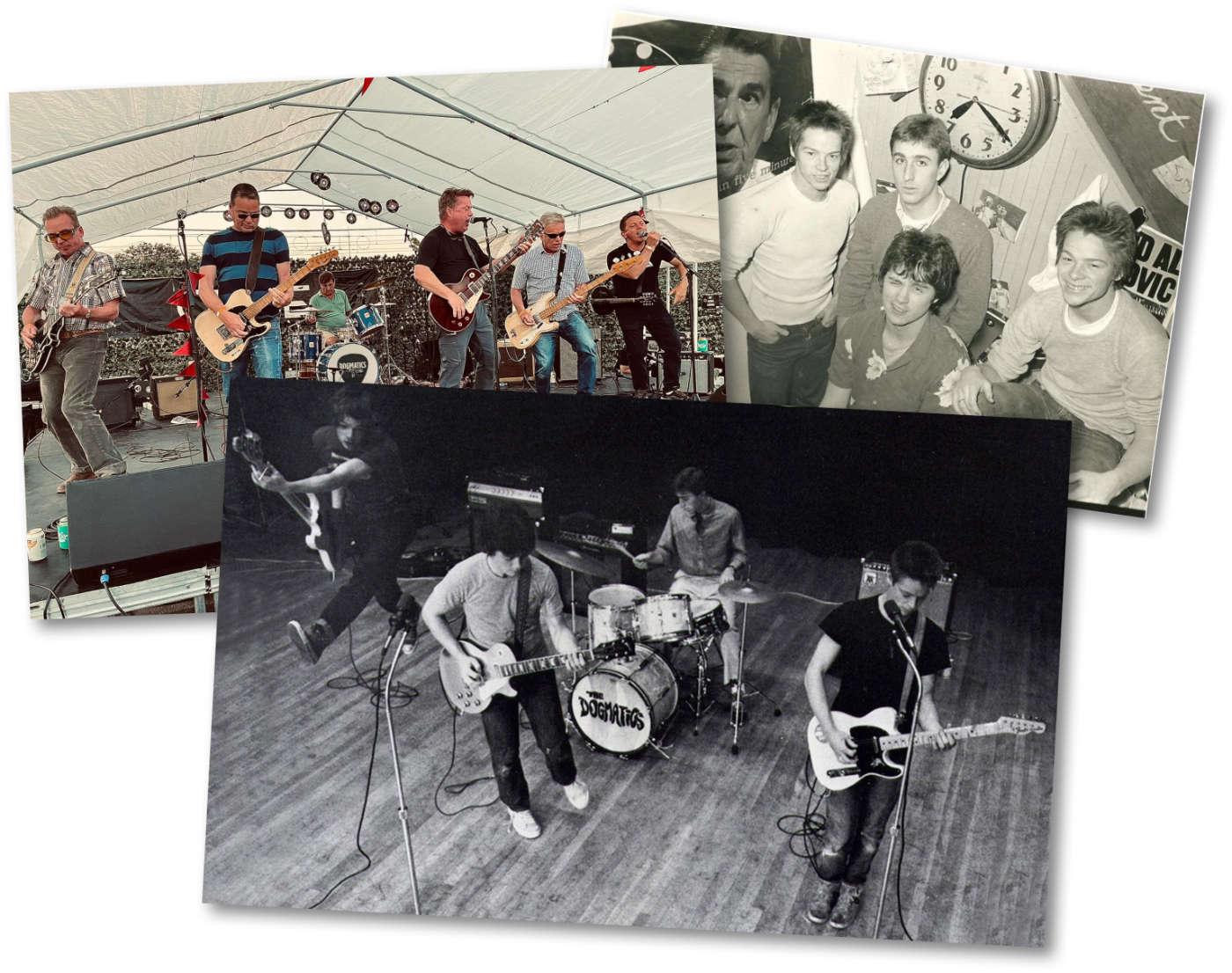 The Dogmatics - Then & Now photos