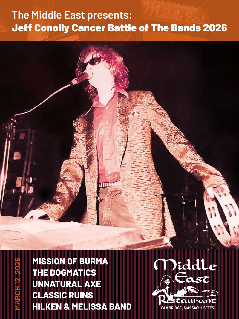 The Middle East presents: Jeffrey Conolly Cancer Battle of The Bands 2026