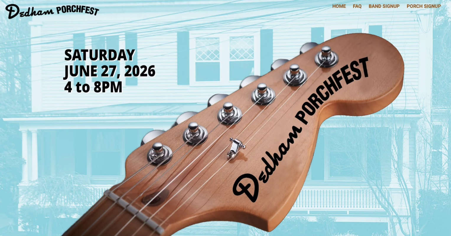 Dedham Porchfest 